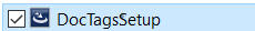 Installing Doc-Tags - Doc-Tags Setup File