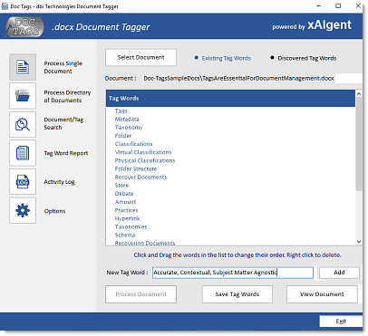 Doc-Tags by DBI Technologies Inc. - Help Documentation